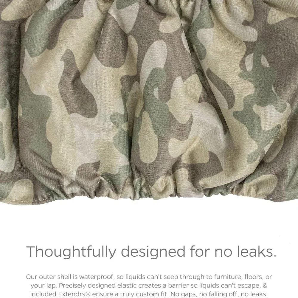 Pet Parents® Washable Belly Bands for Male Dogs (3pack) Camo Sz. L